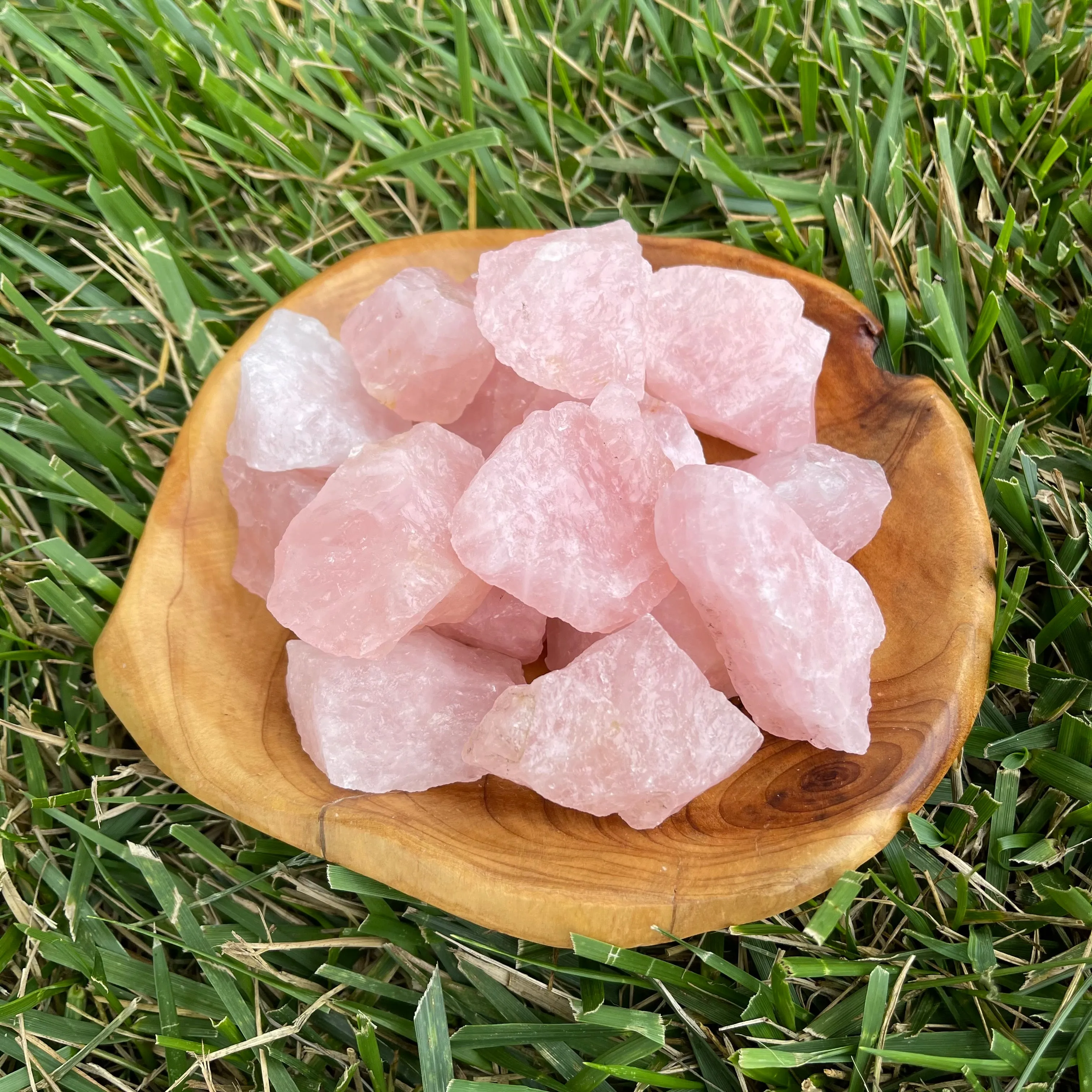 Raw Natural Rose Quartz Crystal