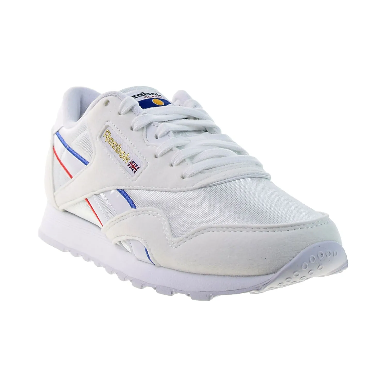 Reebok Classic Nylon Women's Shoes White-Radiant Red-Blue Blast