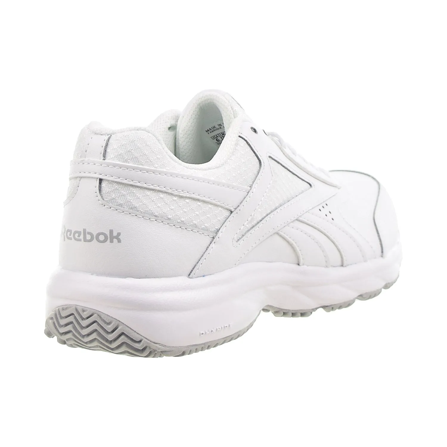 Reebok Work N Cushion 4.0 D Wide Women's Shoes White-Cold Grey 2