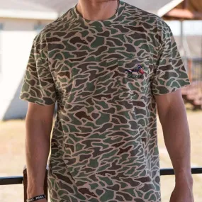 Retro Duck Camo Pocket Short Sleeve T-Shirt