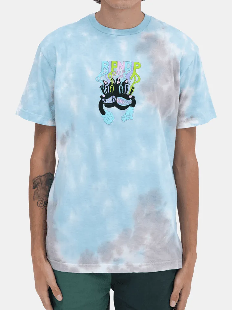 Rip N Dip Wamo Tee - Slate And Grey Tie Dye