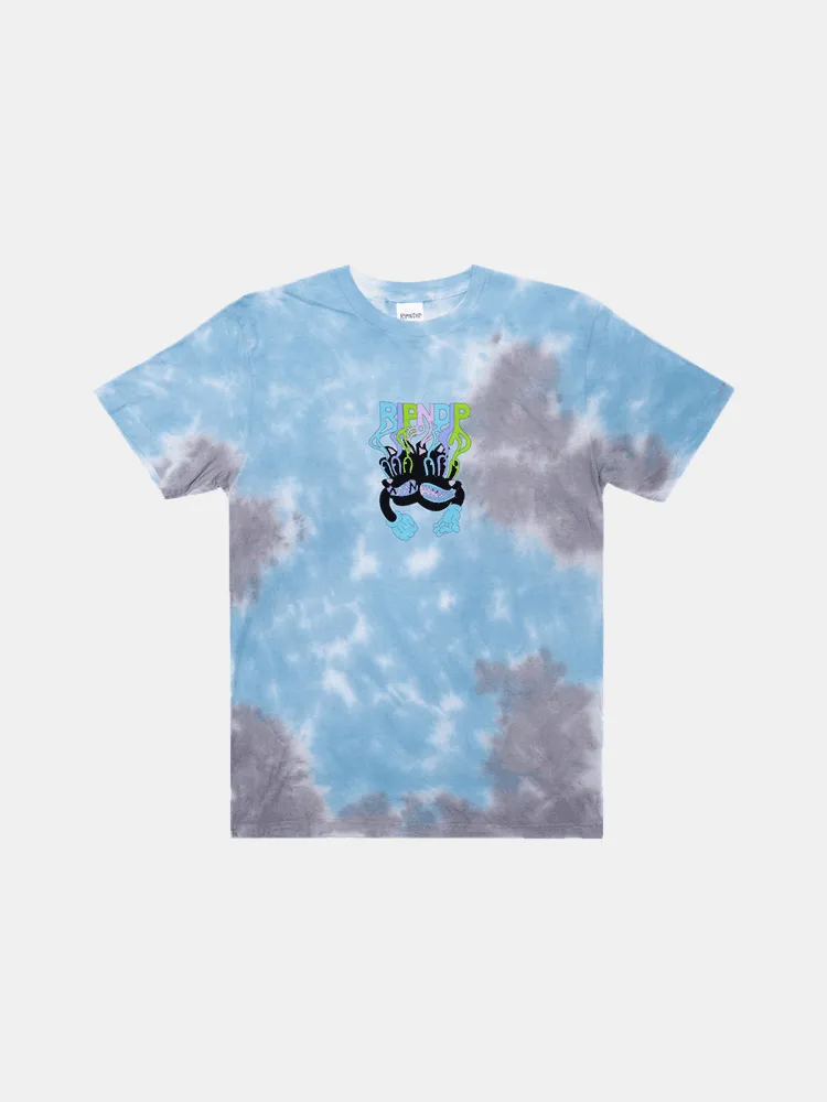 Rip N Dip Wamo Tee - Slate And Grey Tie Dye