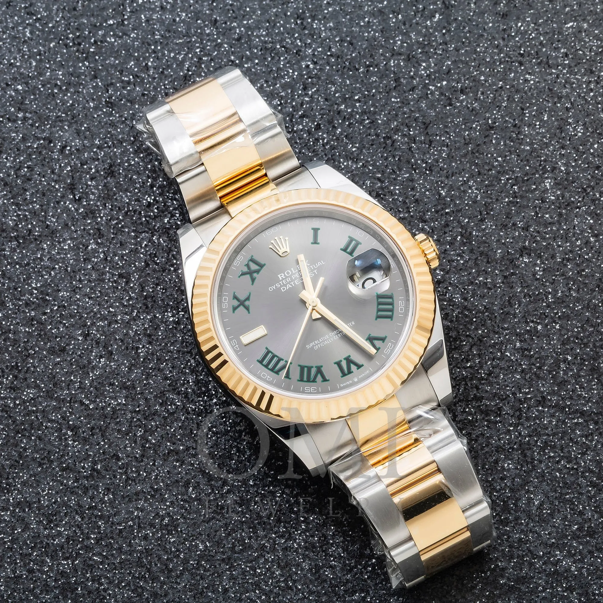 Rolex Datejust 126333 41MM Wimbledon Dial With Two Tone Oyster Bracelet