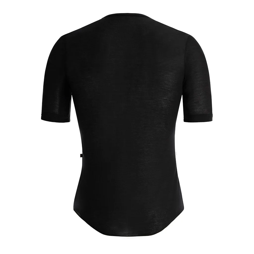 Santini Dry Winter Short Sleeve Baselayer - Black