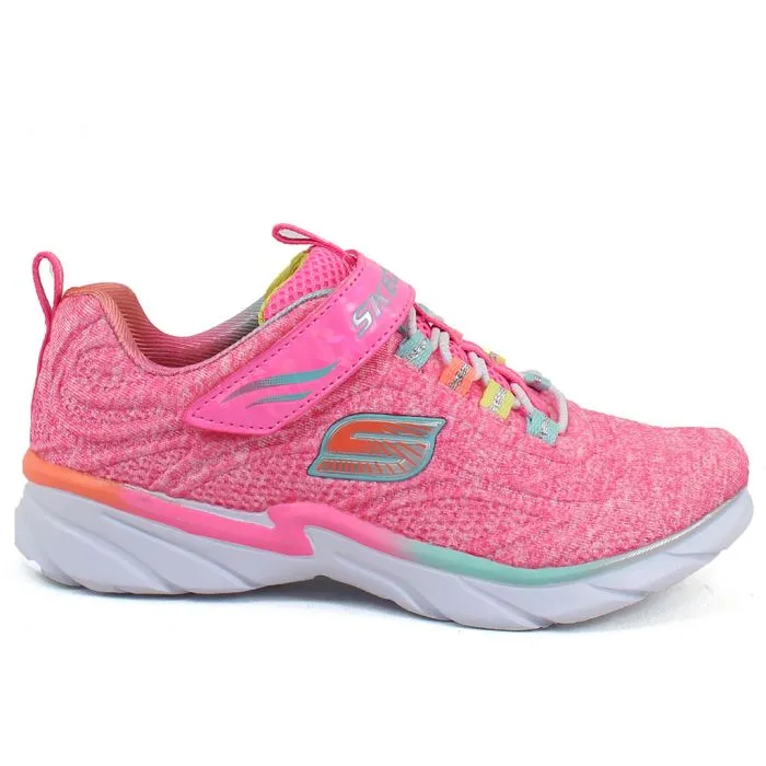 Skechers sneakers for girls Swirly Girl Shimmer Time 81703L PKMT pink