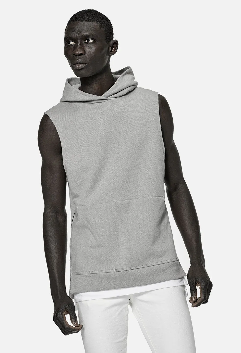 Sleeveless Hooded Villain / Plaster