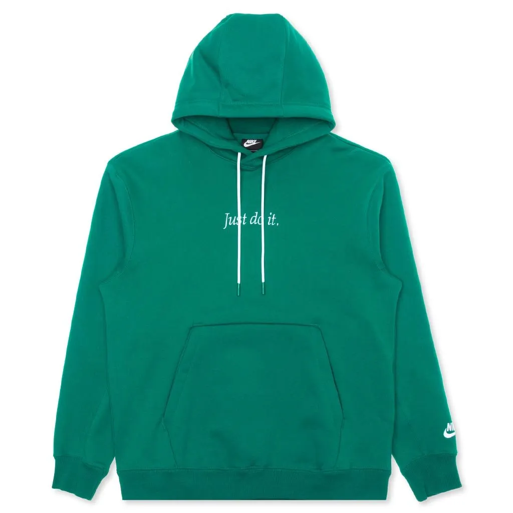 Sportswear JDI Fleece Pullover - Mystic Green/White