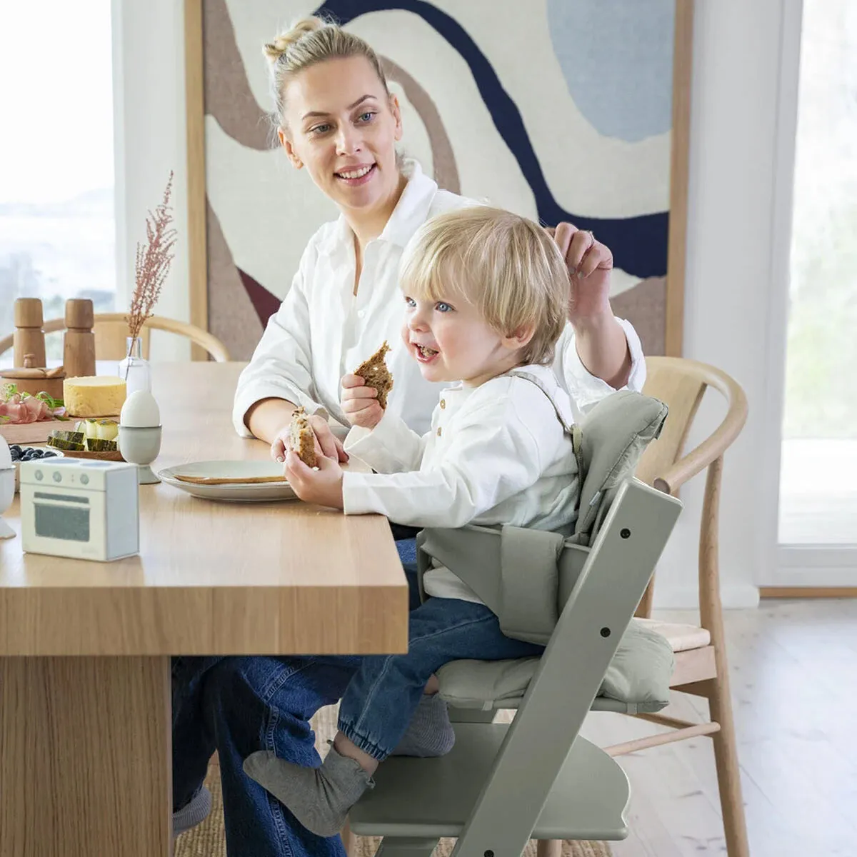 Stokke Tripp Trapp High Chair Bundle