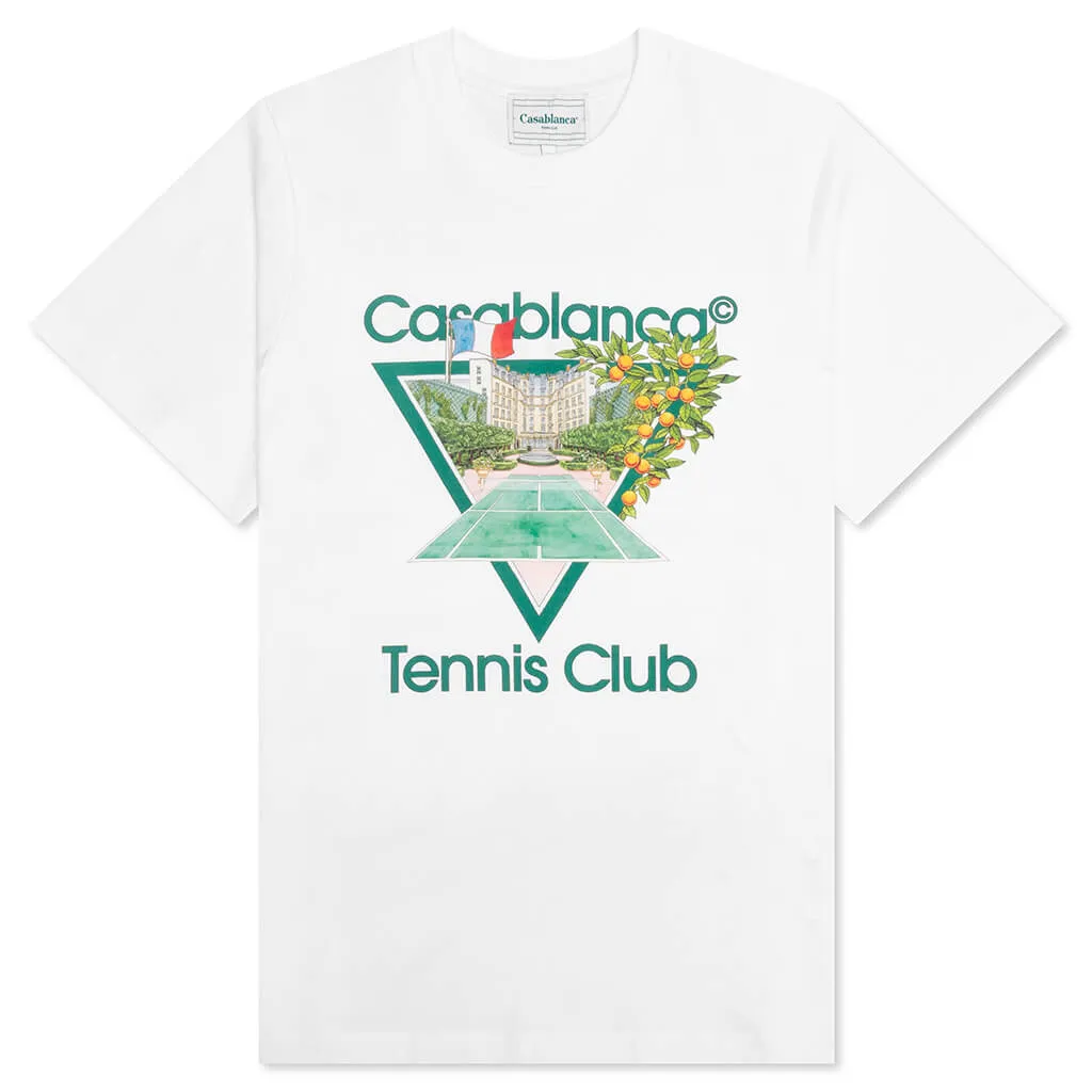 Tennis Club Icon Printed T-Shirt - Tennis Club Icon