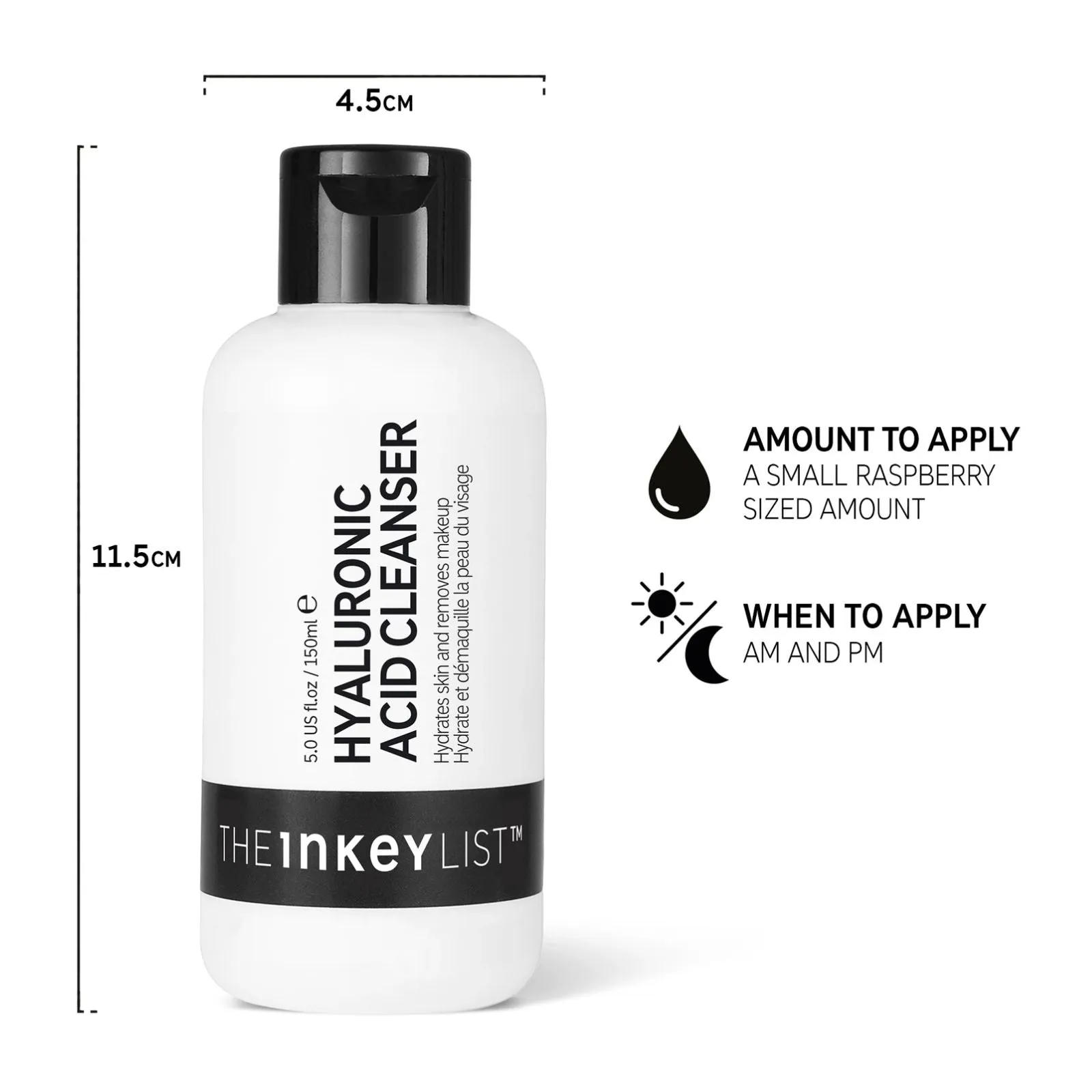 The Inkey List | Hyaluronic Acid Cleanser 150ml