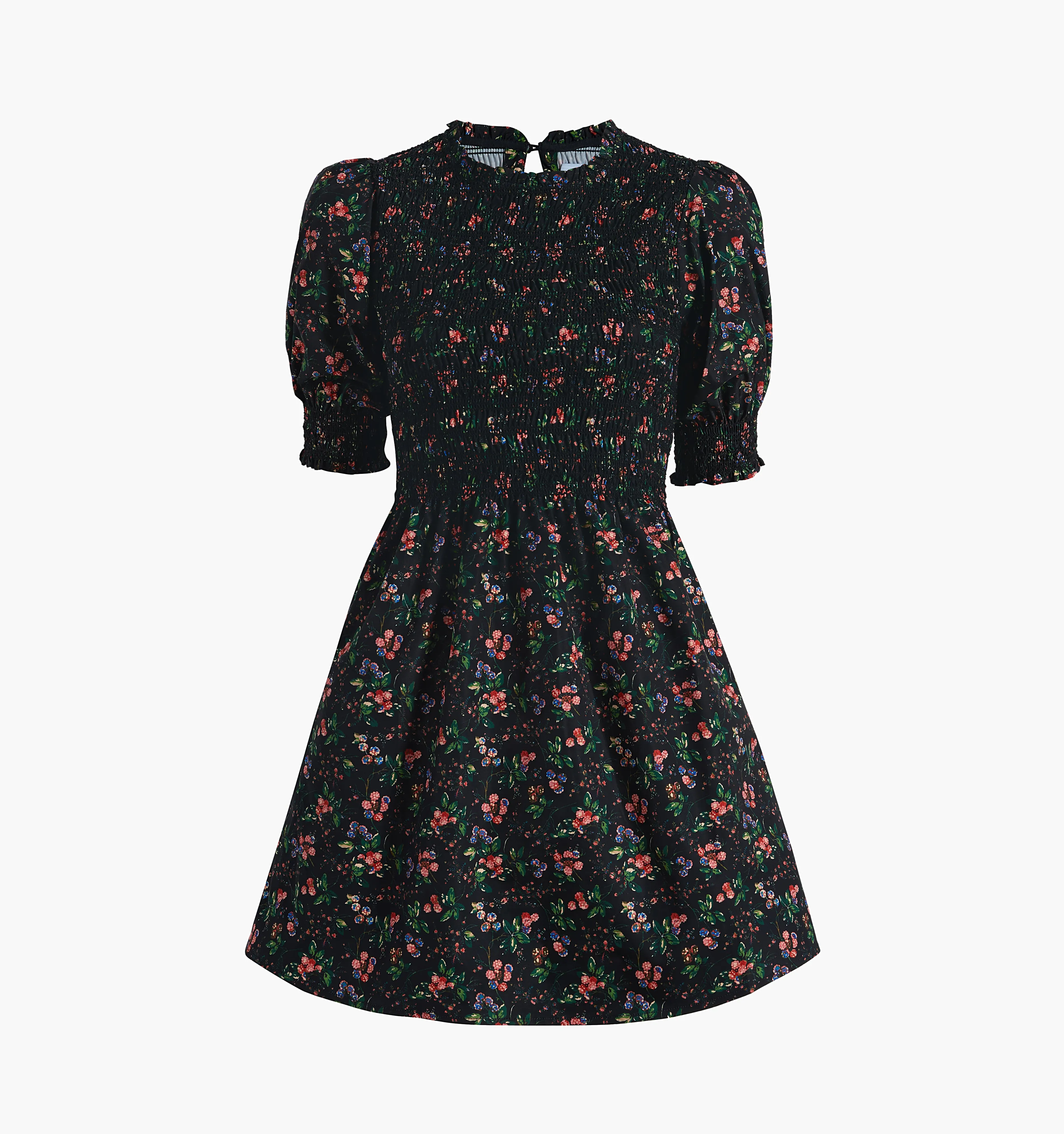 The Vivi Nap Dress - Multi Berry Taffeta