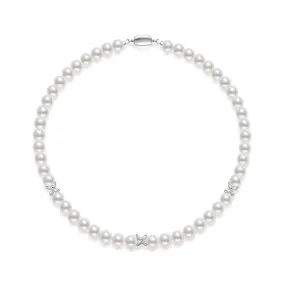 Top Grade Freshwater Pearl Necklace WN00625 | EVERLEAF