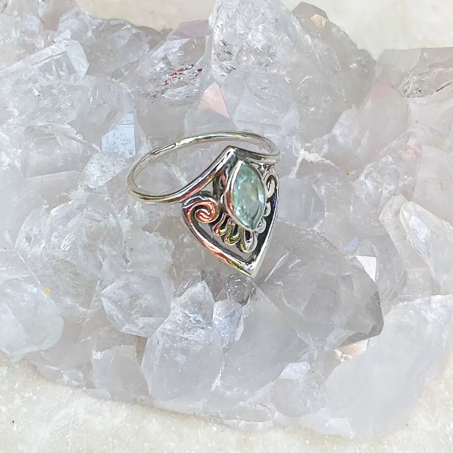 Topaz Marquise Ring - Lily