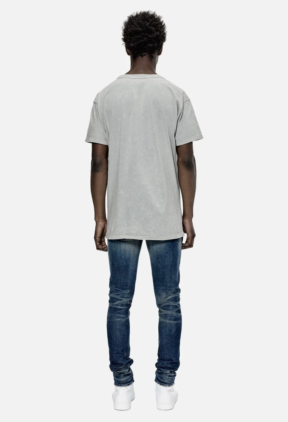 Translucent Pocket Tee / Mineral LT Grey