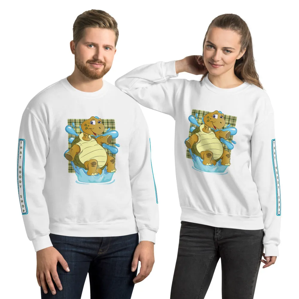 Turtle Splash HD Unisex Sweatshirt