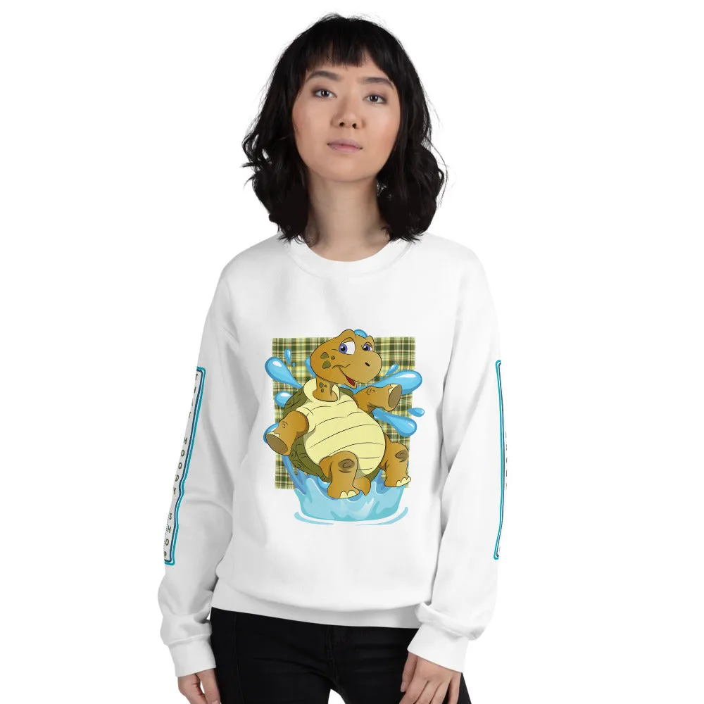 Turtle Splash HD Unisex Sweatshirt