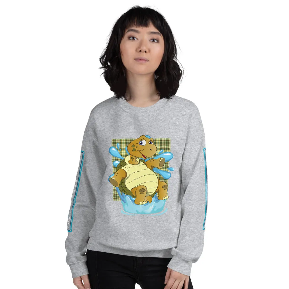 Turtle Splash HD Unisex Sweatshirt