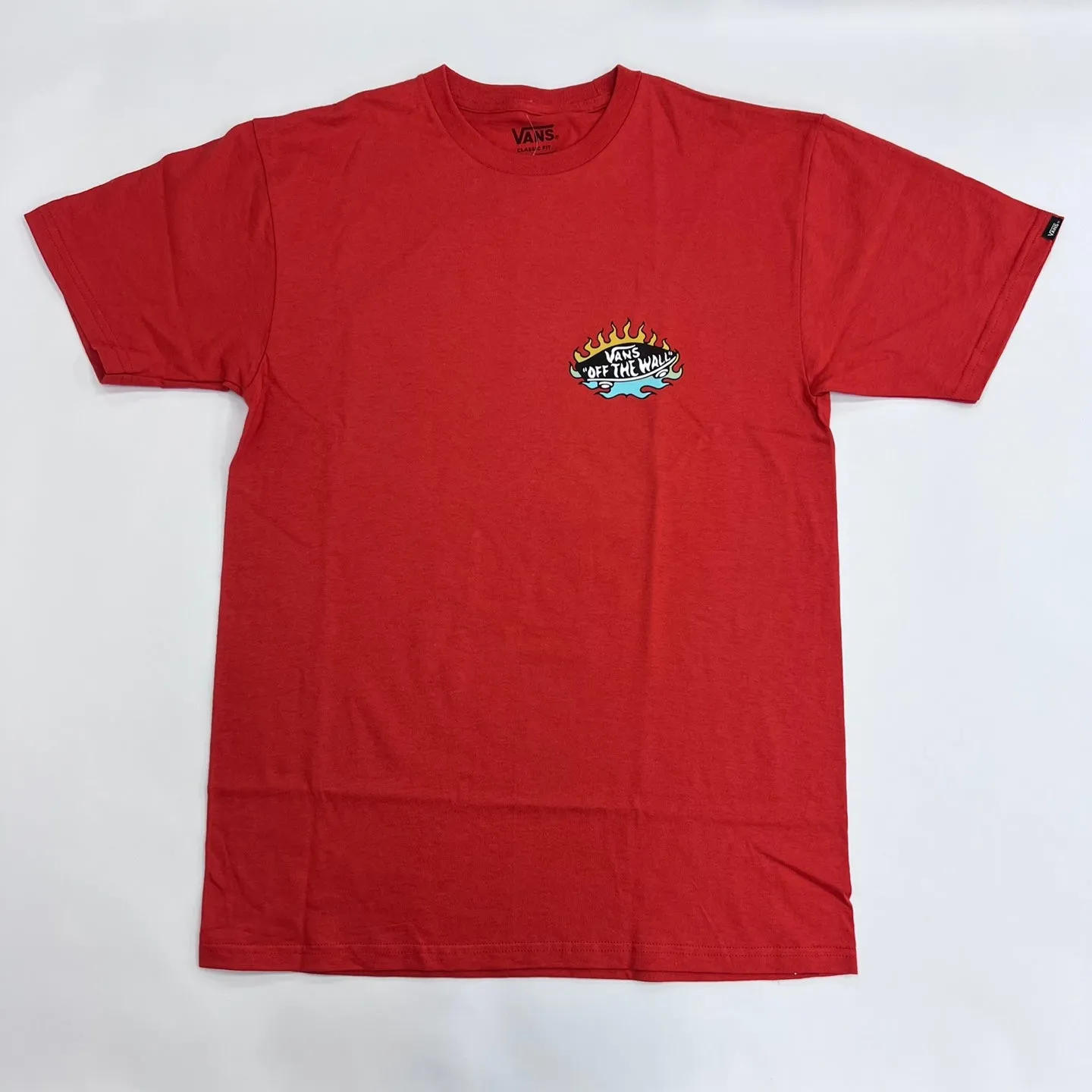 VANS Fuego Skeleton Logo T-Shirt