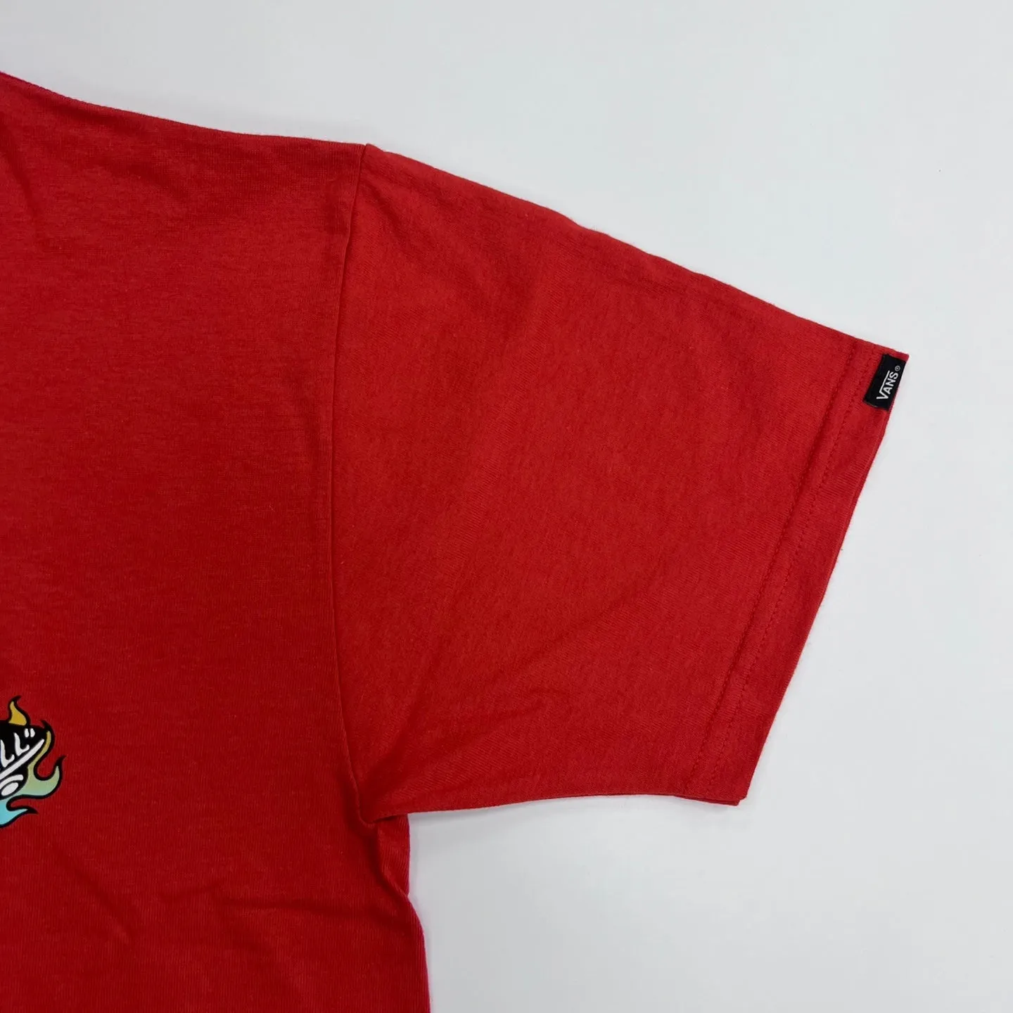 VANS Fuego Skeleton Logo T-Shirt