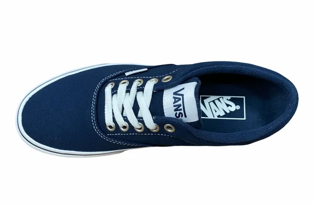 Vans men's sneakers shoe in blue Doheny VN0A3MTFJY31 canvas