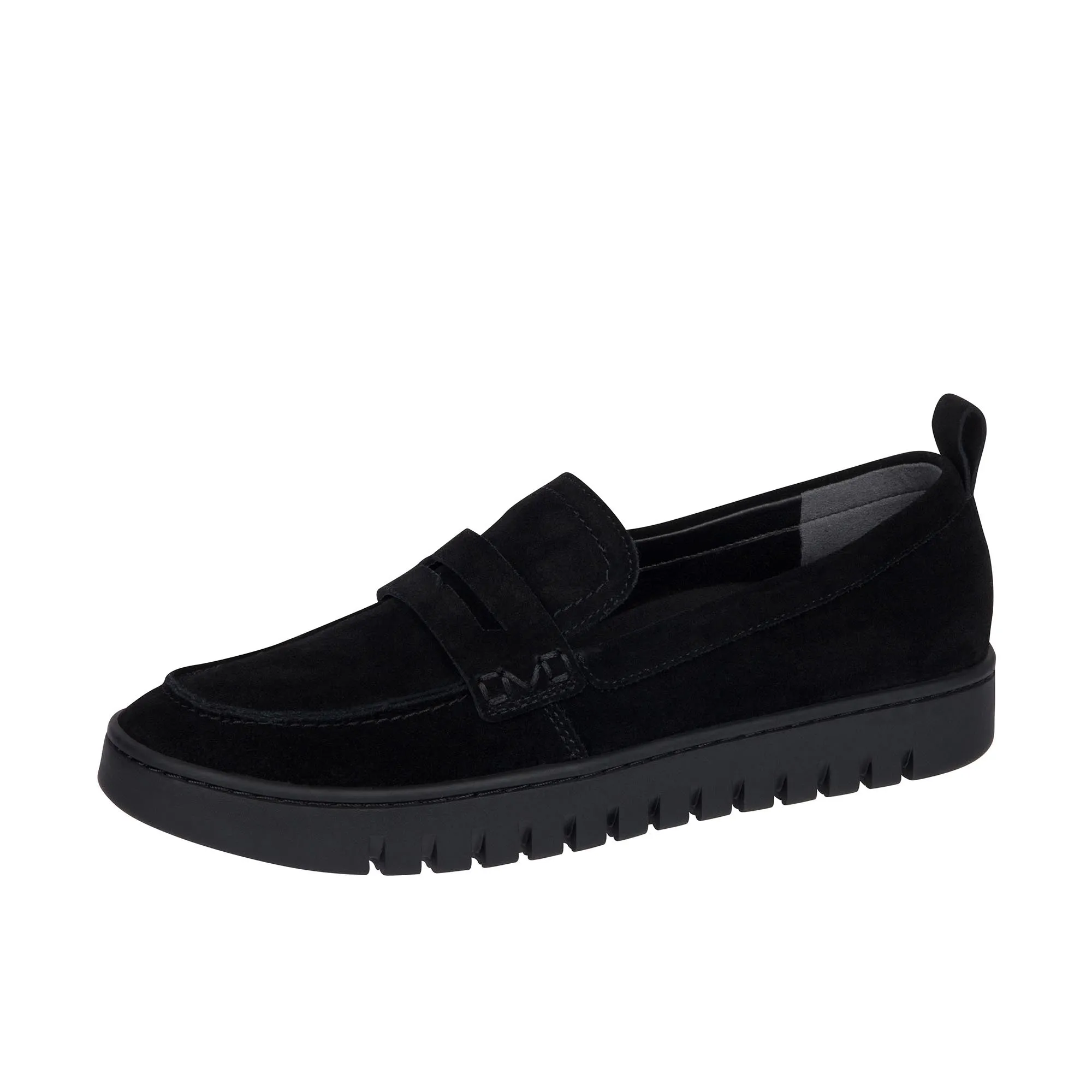 Vionic Womens Uptown Loafer Black Suede