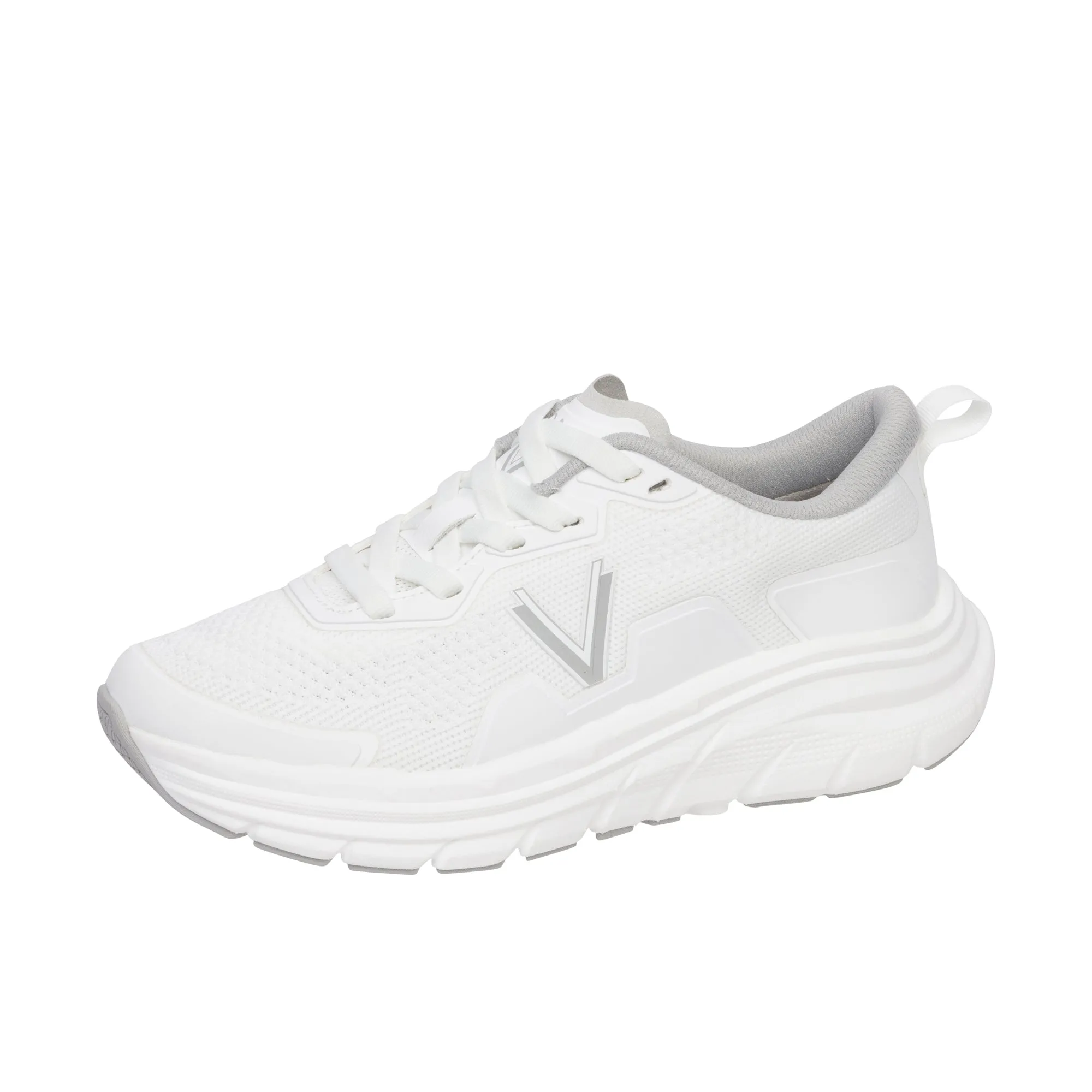 Vionic Womens Walk Max Lace Up Sneaker White