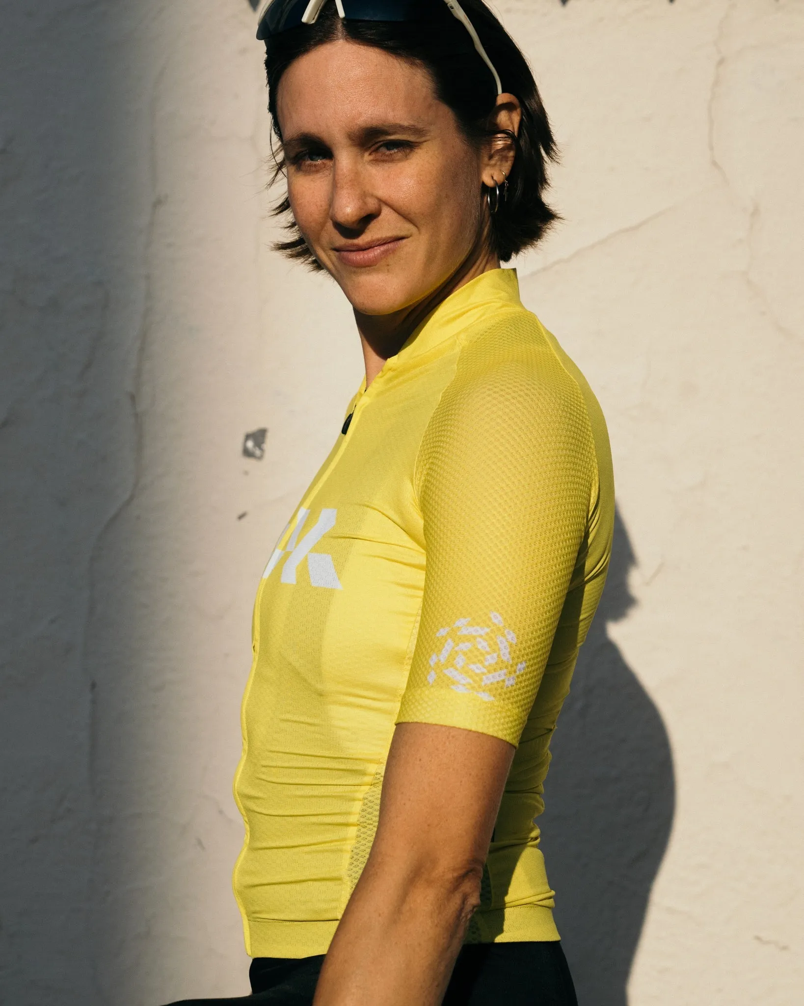 Women's Core Jersey - Yellow White