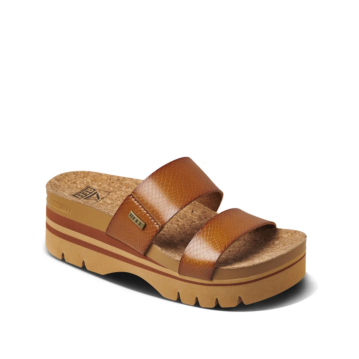 Womens Cushion Vista Higher - Cognac