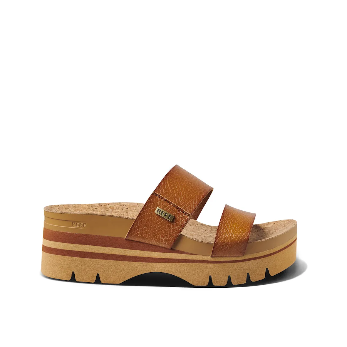 Womens Cushion Vista Higher - Cognac