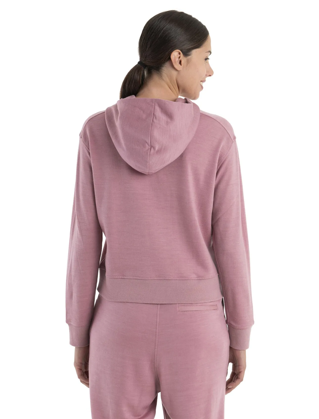 Womens Merino Crush II Long Sleeve Hoodie