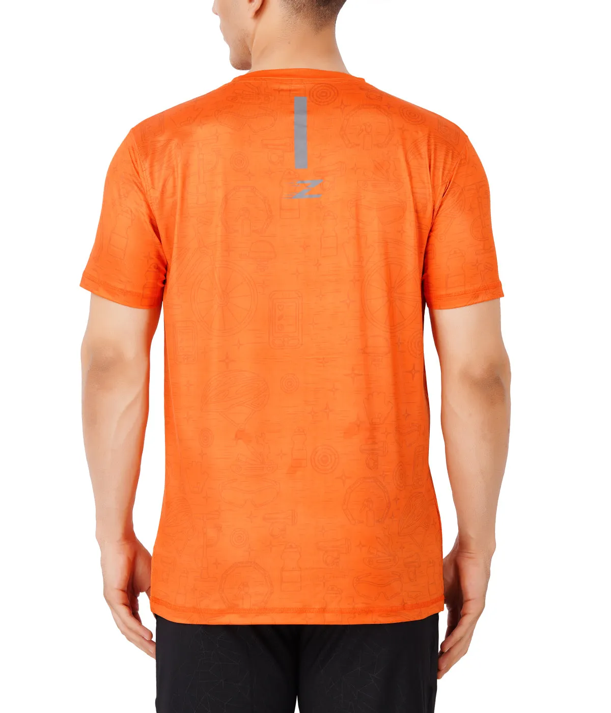 ZAKPRO Sports Tees for Men (Ride-O-Range)