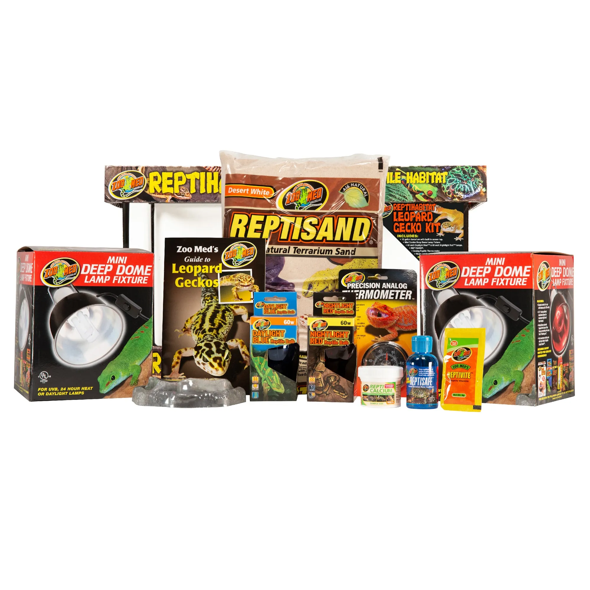 Zoo Med ReptiHabitat Terrarium Kit - Leopard Gecko 10 Gallons