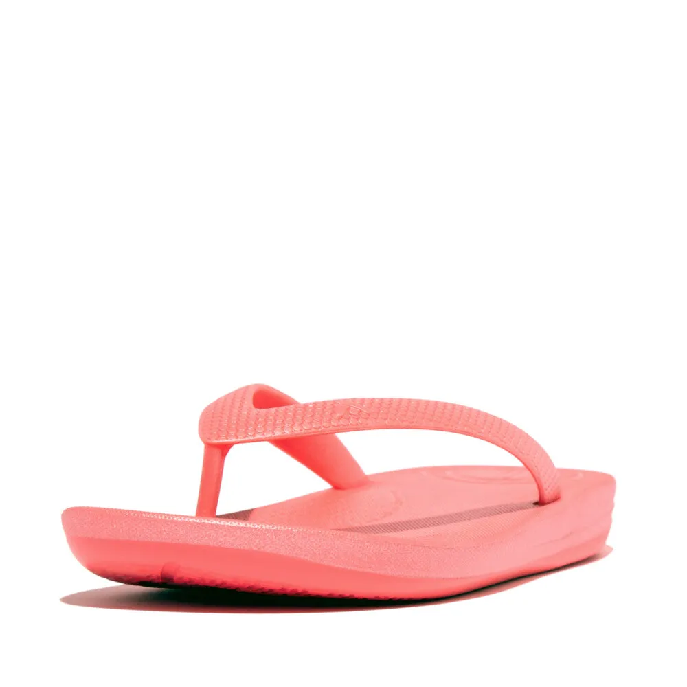 รองเท้าแตะแบบรัดส้น เด็ก รุ่น iQUSHION KIDS JUNIOR PEARLIZED ERGONOMIC FLIP-FLOPS